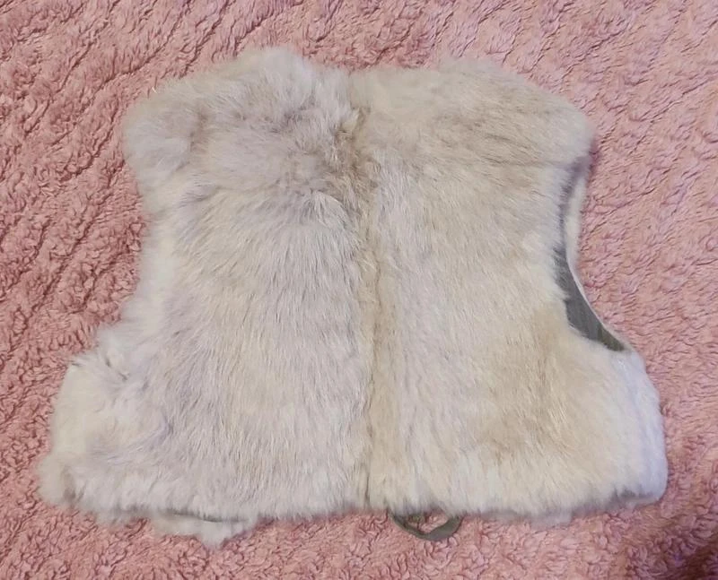 Baby fur vest 6 months TroiZenfantS – photo 2